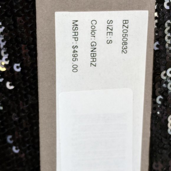 NWT HALSTON HERITAGE OMBRE SEQUIN DRESS - Picture 6 of 8